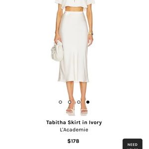 L’acadmie NWT Slip Skirt